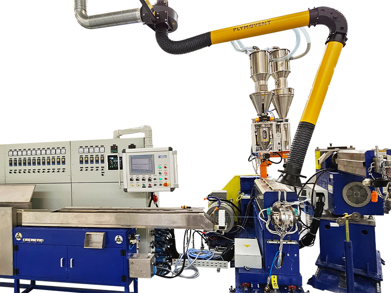 LSZH/XLPE/TPE/TPU maghuzal szigetelő extrudáló vonal